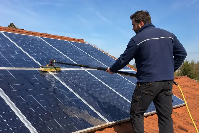 Nettoyage et entretien de panneaux solaires à Sault-de-Navailles